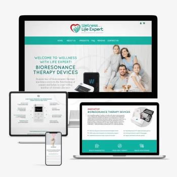 Bioresonance Therapy Website Design Service