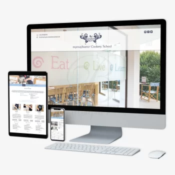 Cookery School Website Design Service