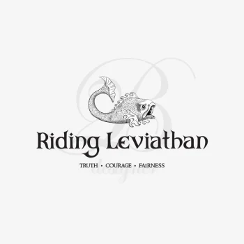 Riding Leviathan Logo Design