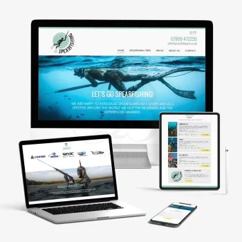 Spearfishing Website Design Service