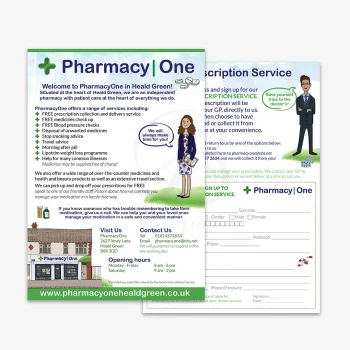 Pharmacy Flyer Design London